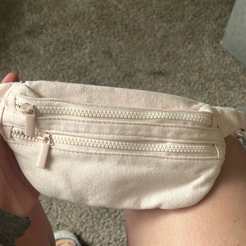Target brand baby pink belt bag FOR SALE